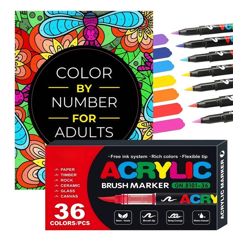 Color By Number Book