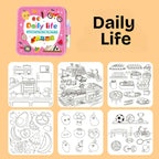 MagicInk™ Mess-Free Coloring Book + Magic Marker