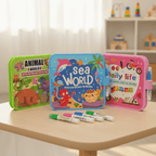 MagicInk™ Mess-Free Coloring Book + Magic Marker