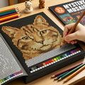 Mystery Mosaics Color by Number Coloring Book