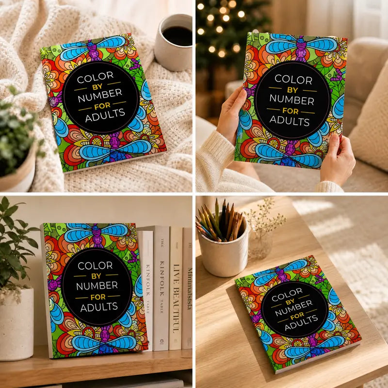 Color By Number Book