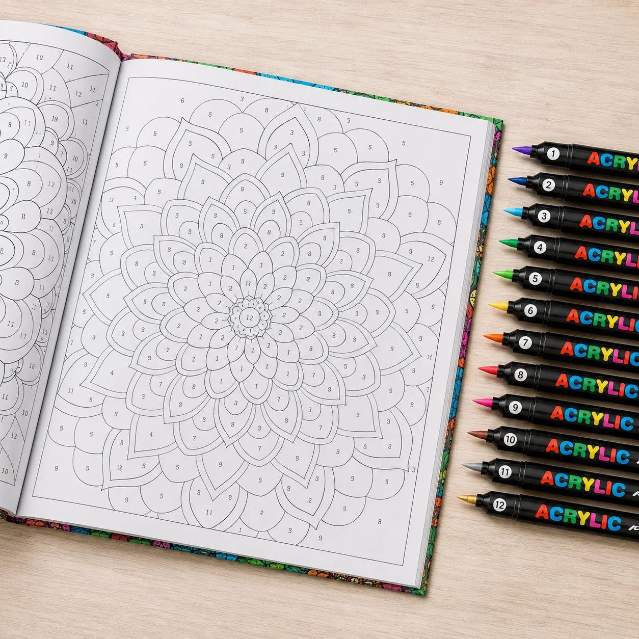 5. YOU'LL NEVER WONDER WHICH MARKER GOES WHERE