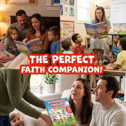Systematic Theology for Kids Ages 6-9: 88 Visual Lessons with Bible Verses and Reflection Questions