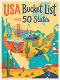 USA Bucket List 50 States