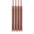 4-Pack Leather Bible Verse Bookmarks