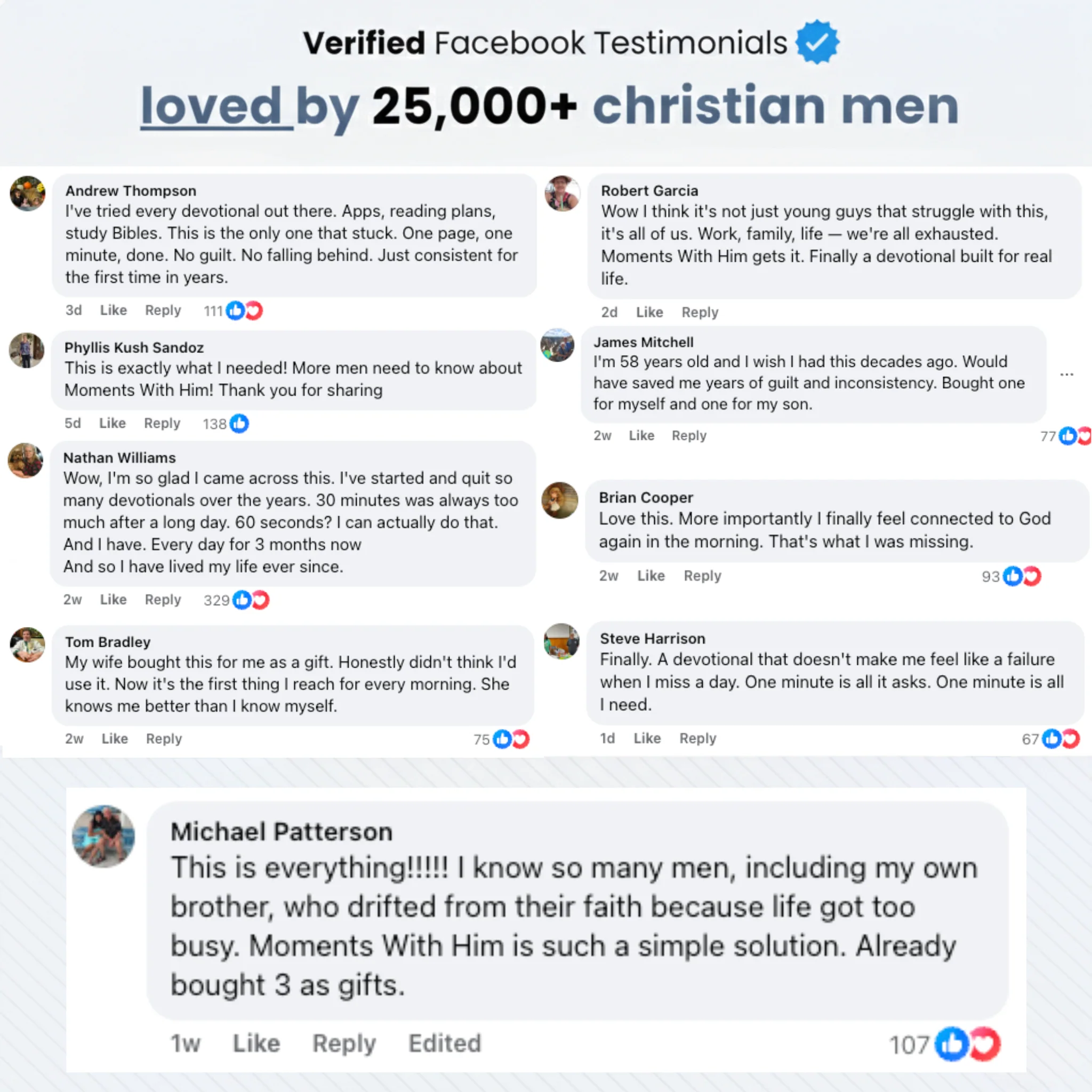 One Minute with God for Men