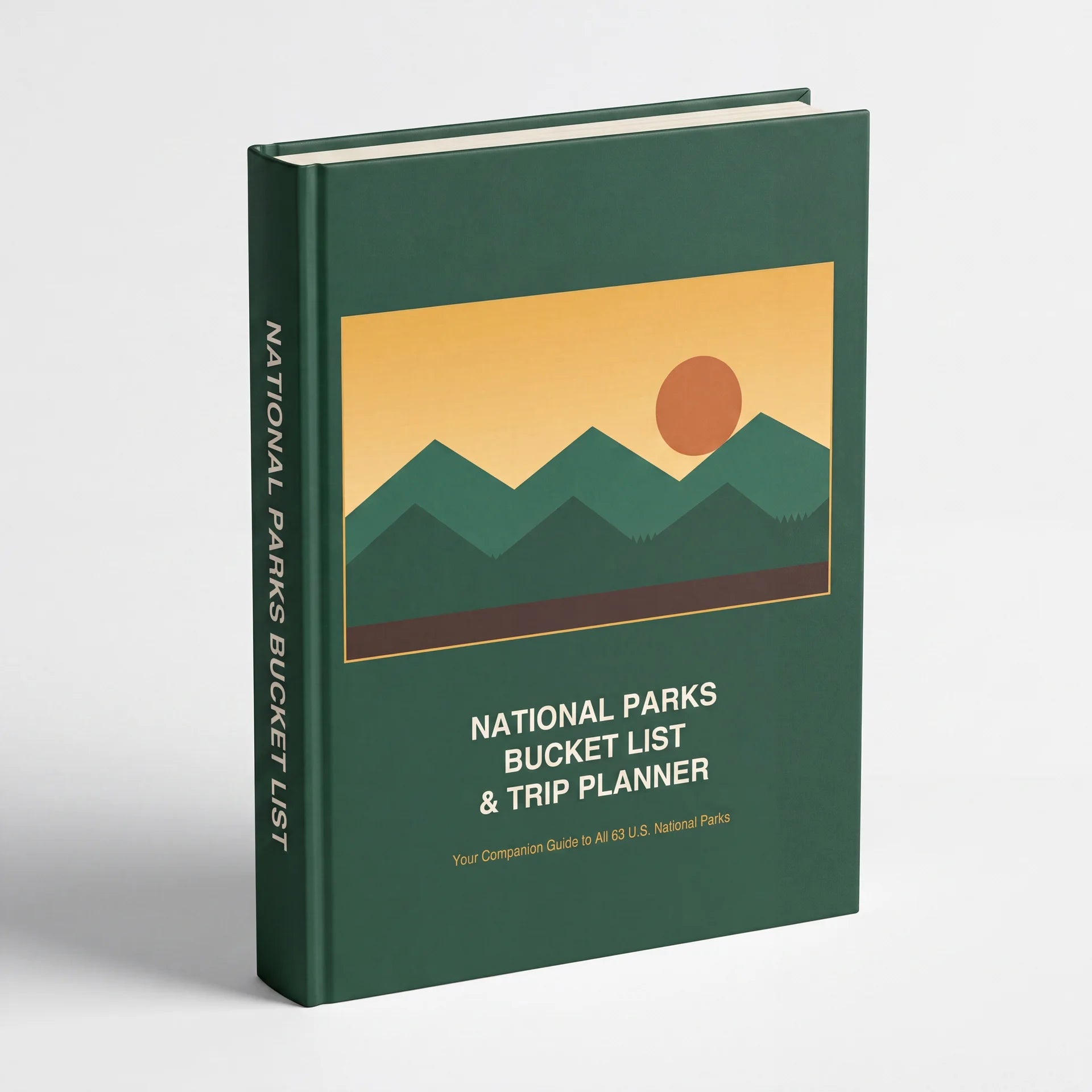 National Parks Bucket List and Trip Planner cover